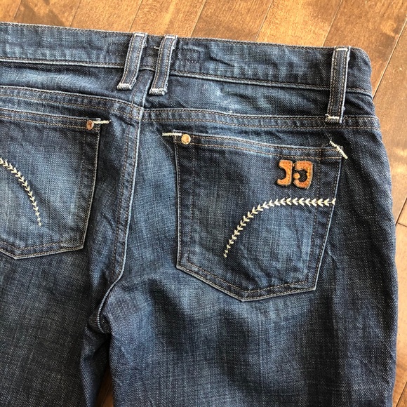 JOE’S Jeans Dark Wash Low Rise Slim Bootcut Jeans Size 27 - Picture 10 of 14